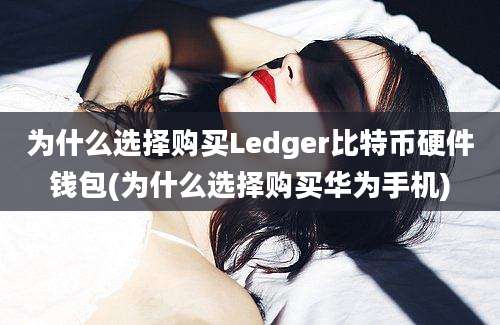 为什么选择购买Ledger比特币硬件钱包(为什么选择购买华为手机)