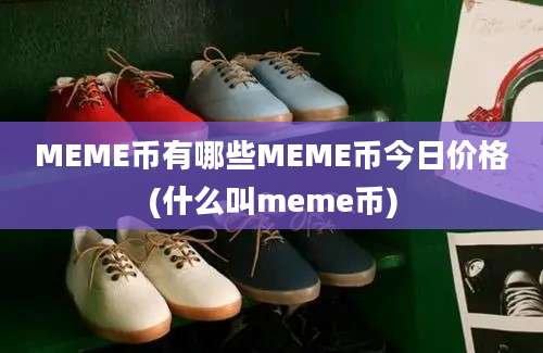 MEME币有哪些MEME币今日价格(什么叫meme币)