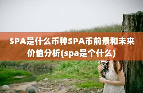 SPA是什么币种SPA币前景和未来价值分析(spa是个什么)