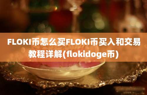 FLOKI币怎么买FLOKI币买入和交易教程详解(flokidoge币)