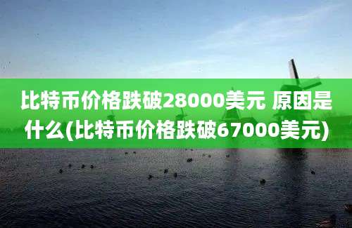 比特币价格跌破28000美元 原因是什么(比特币价格跌破67000美元)