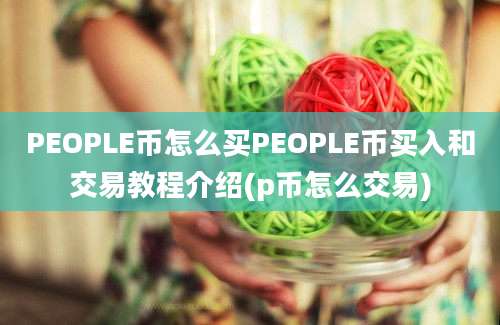 PEOPLE币怎么买PEOPLE币买入和交易教程介绍(p币怎么交易)