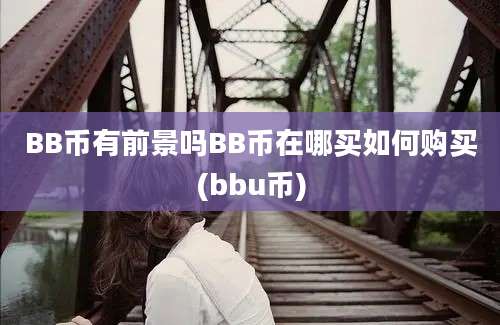 BB币有前景吗BB币在哪买如何购买(bbu币)