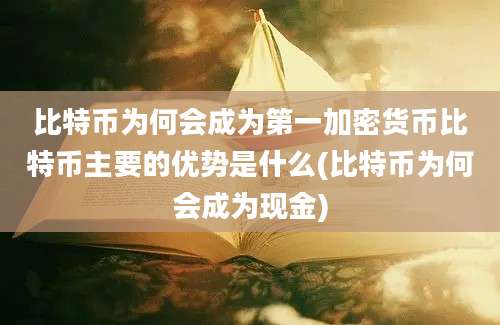 比特币为何会成为第一加密货币比特币主要的优势是什么(比特币为何会成为现金)