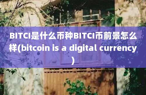 BITCI是什么币种BITCI币前景怎么样(bitcoin is a digital currency)