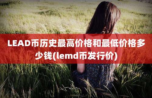 LEAD币历史最高价格和最低价格多少钱(lemd币发行价)