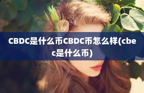 CBDC是什么币CBDC币怎么样(cbec是什么币)