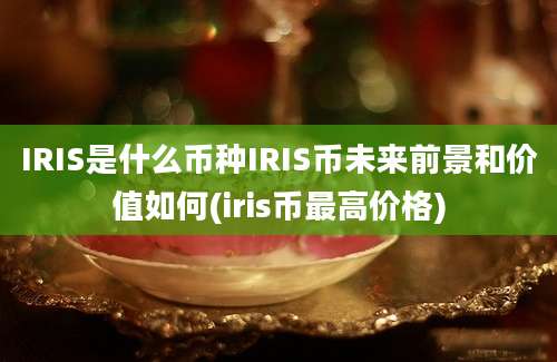 IRIS是什么币种IRIS币未来前景和价值如何(iris币最高价格)