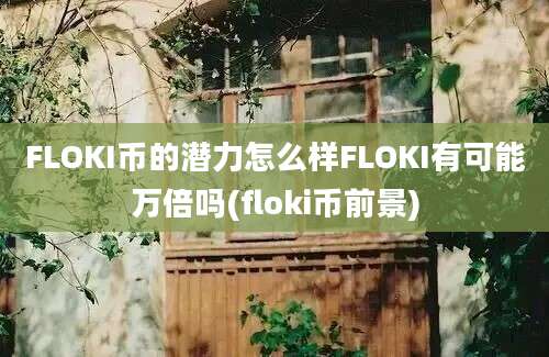 FLOKI币的潜力怎么样FLOKI有可能万倍吗(floki币前景)