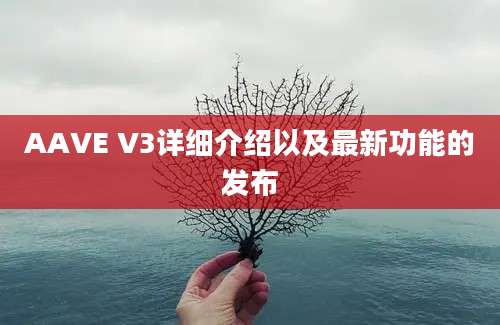 AAVE V3详细介绍以及最新功能的发布