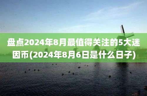 盘点2024年8月最值得关注的5大迷因币(2024年8月6日是什么日子)