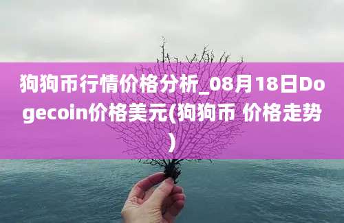 狗狗币行情价格分析_08月18日Dogecoin价格美元(狗狗币 价格走势)