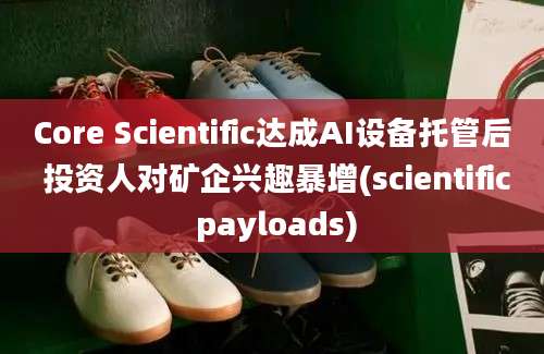 Core Scientific达成AI设备托管后 投资人对矿企兴趣暴增(scientific payloads)