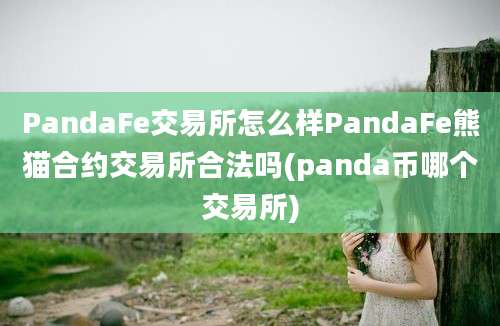 PandaFe交易所怎么样PandaFe熊猫合约交易所合法吗(panda币哪个交易所)