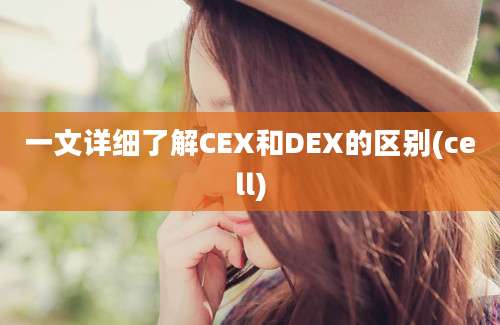 一文详细了解CEX和DEX的区别(cell)