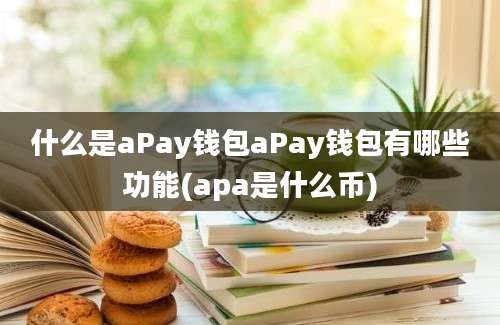 什么是aPay钱包aPay钱包有哪些功能(apa是什么币)