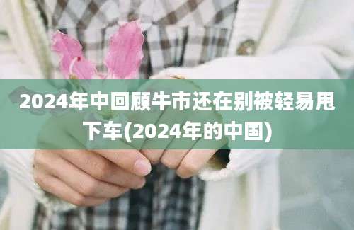 2024年中回顾牛市还在别被轻易甩下车(2024年的中国)