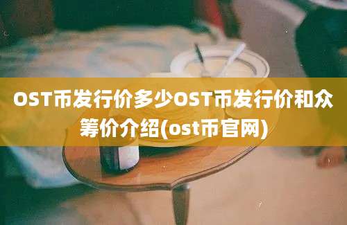 OST币发行价多少OST币发行价和众筹价介绍(ost币官网)