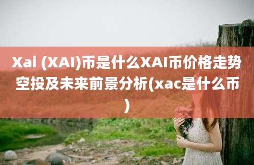 Xai (XAI)币是什么XAI币价格走势空投及未来前景分析(xac是什么币)