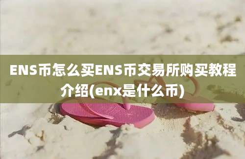 ENS币怎么买ENS币交易所购买教程介绍(enx是什么币)