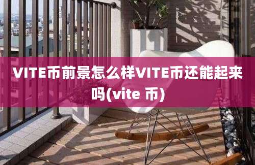 VITE币前景怎么样VITE币还能起来吗(vite 币)