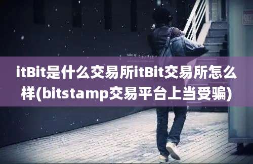 itBit是什么交易所itBit交易所怎么样(bitstamp交易平台上当受骗)