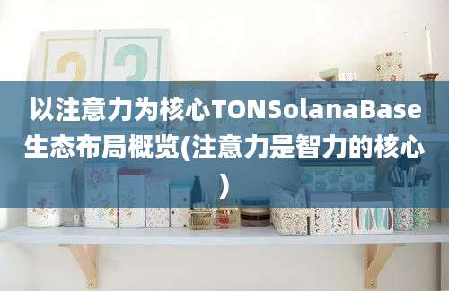 以注意力为核心TONSolanaBase生态布局概览(注意力是智力的核心)