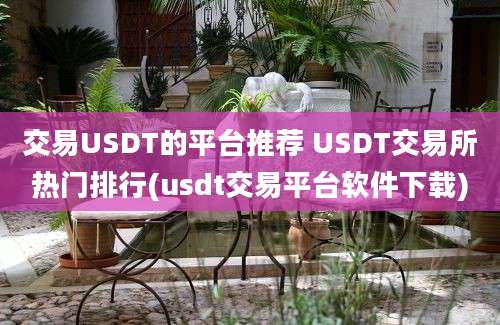 交易USDT的平台推荐 USDT交易所热门排行(usdt交易平台软件下载)