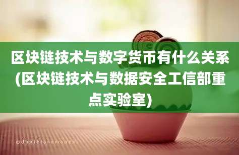 区块链技术与数字货币有什么关系(区块链技术与数据安全工信部重点实验室)