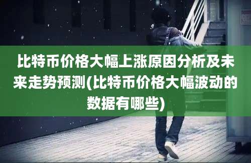 比特币价格大幅上涨原因分析及未来走势预测(比特币价格大幅波动的数据有哪些)