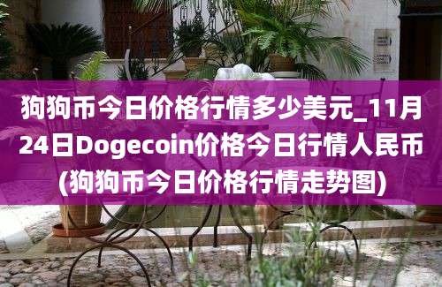 狗狗币今日价格行情多少美元_11月24日Dogecoin价格今日行情人民币(狗狗币今日价格行情走势图)