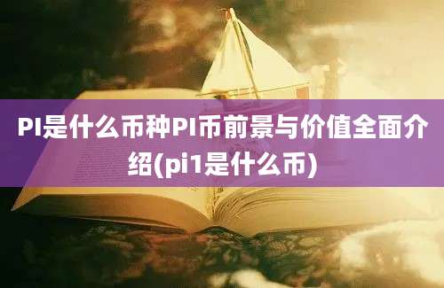 PI是什么币种PI币前景与价值全面介绍(pi1是什么币)