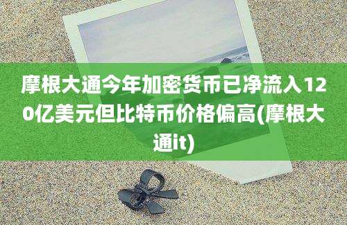 摩根大通今年加密货币已净流入120亿美元但比特币价格偏高(摩根大通it)