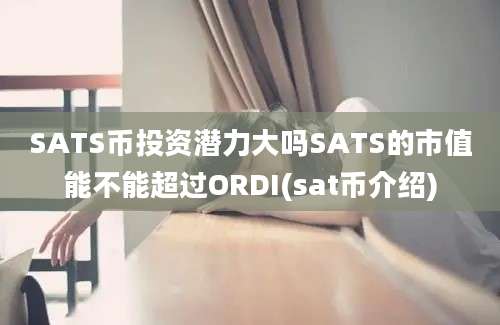 SATS币投资潜力大吗SATS的市值能不能超过ORDI(sat币介绍)