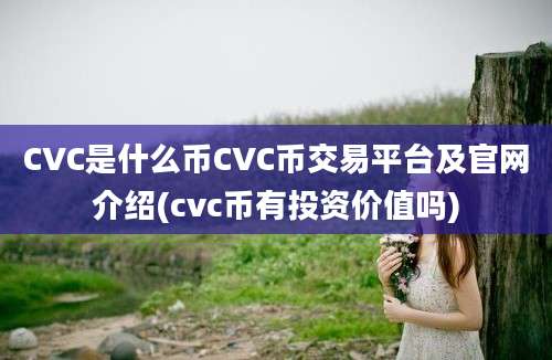 CVC是什么币CVC币交易平台及官网介绍(cvc币有投资价值吗)