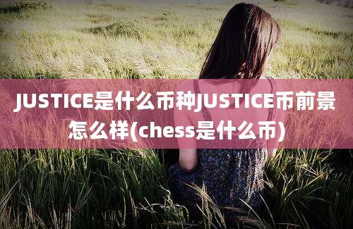 JUSTICE是什么币种JUSTICE币前景怎么样(chess是什么币)