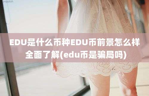 EDU是什么币种EDU币前景怎么样 全面了解(edu币是骗局吗)