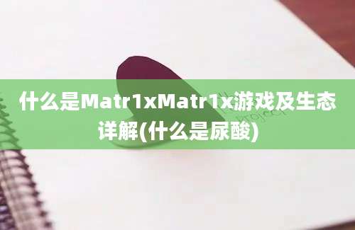 什么是Matr1xMatr1x游戏及生态详解(什么是尿酸)