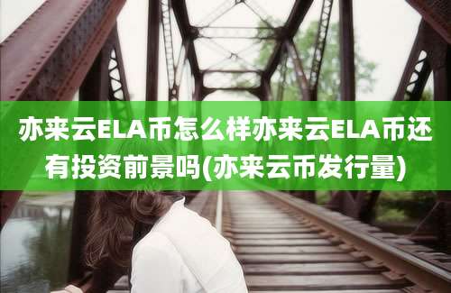 亦来云ELA币怎么样亦来云ELA币还有投资前景吗(亦来云币发行量)