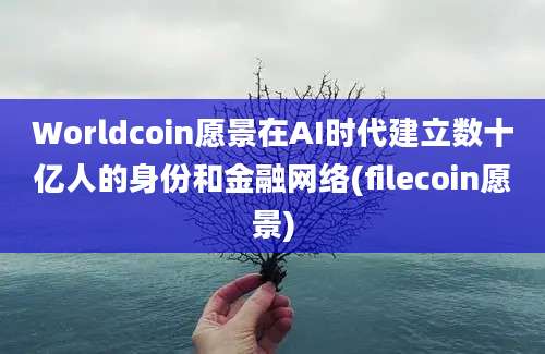 Worldcoin愿景在AI时代建立数十亿人的身份和金融网络(filecoin愿景)