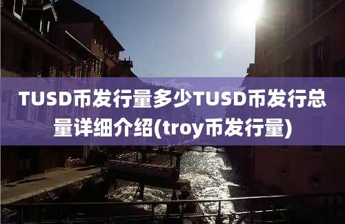 TUSD币发行量多少TUSD币发行总量详细介绍(troy币发行量)