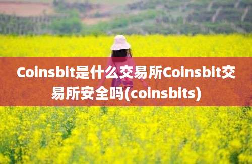 Coinsbit是什么交易所Coinsbit交易所安全吗(coinsbits)