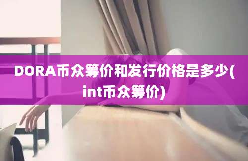 DORA币众筹价和发行价格是多少(int币众筹价)