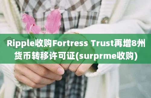 Ripple收购Fortress Trust再增8州货币转移许可证(surprme收购)