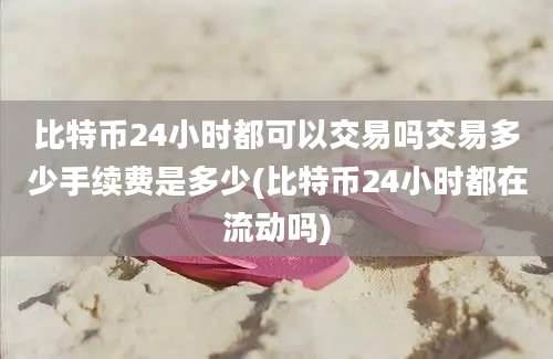 比特币24小时都可以交易吗交易多少手续费是多少(比特币24小时都在流动吗)