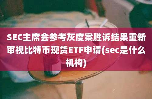 SEC主席会参考灰度案胜诉结果重新审视比特币现货ETF申请(sec是什么机构)