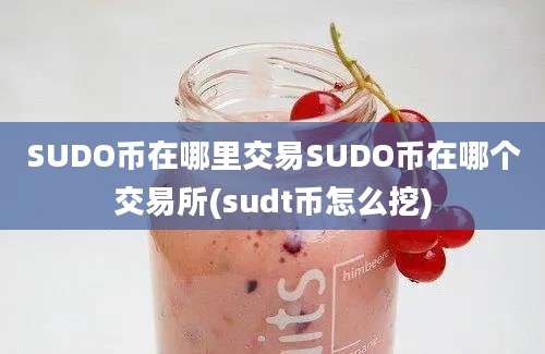 SUDO币在哪里交易SUDO币在哪个交易所(sudt币怎么挖)