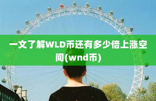 一文了解WLD币还有多少倍上涨空间(wnd币)