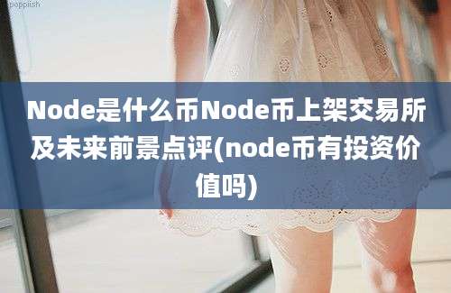 Node是什么币Node币上架交易所及未来前景点评(node币有投资价值吗)