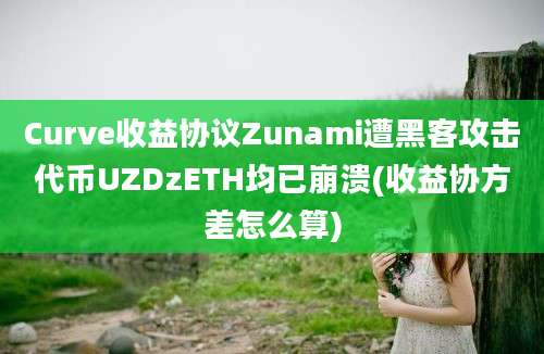 Curve收益协议Zunami遭黑客攻击代币UZDzETH均已崩溃(收益协方差怎么算)